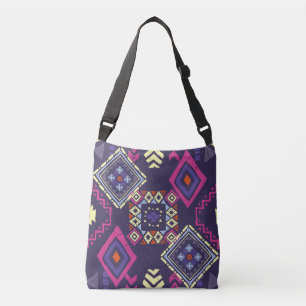Bolsa Ajustável Tribal, origem geométrica primitiva.