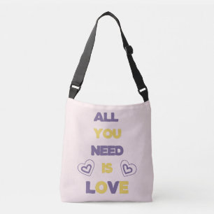 Bolsa Ajustável Tudo que você precisa é amor