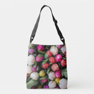 Bolsa Ajustável Tulipas Flores Coloridas Páscoa