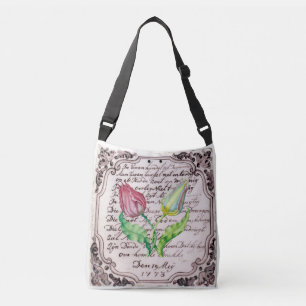Bolsa Ajustável Tulipas Vintage
