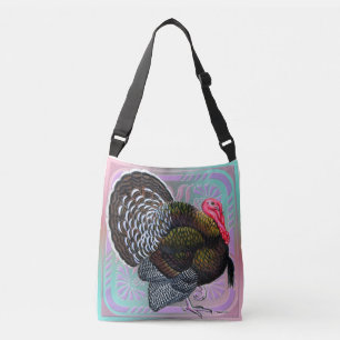 Bolsa Ajustável Turquia: Tom de Bronze Floral