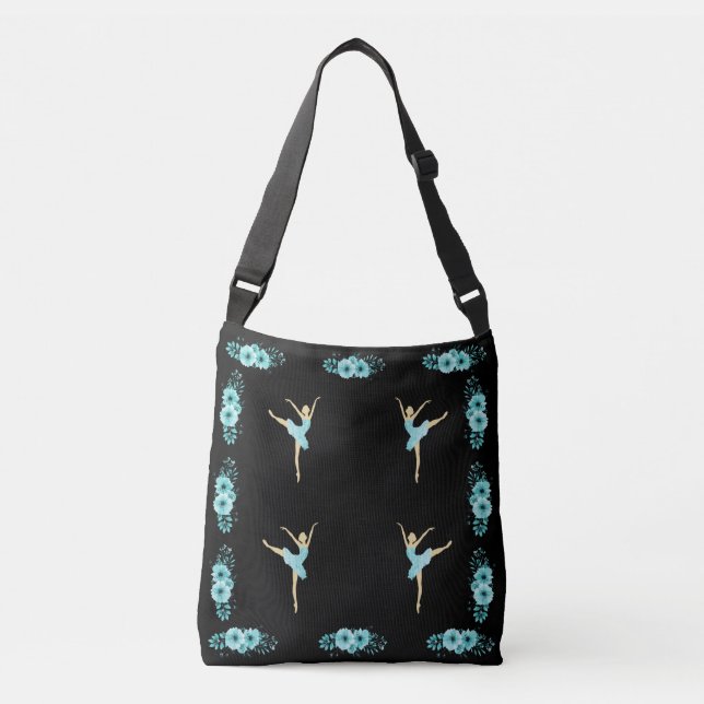 Bolsa Ajustável Turquoise Ballerina (Frente)