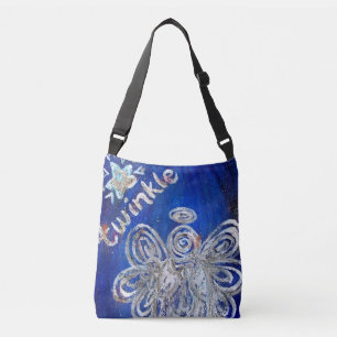 Bolsa Ajustável Twinkle Guardian Angel Purpose Art Cross Body Bag
