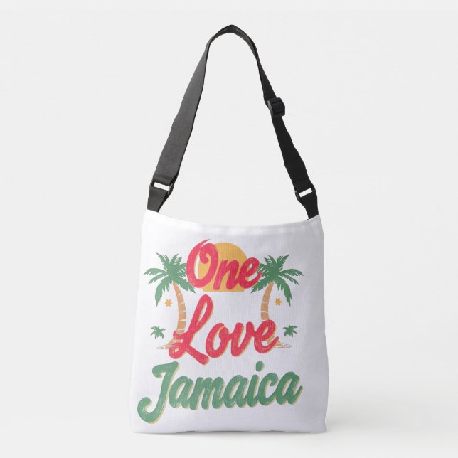 Bolsa Ajustável um amor jamaica (Frente)