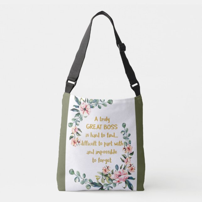 Bolsa Ajustável Um excelente de chefe, um Obrigado de presentes (Frente)