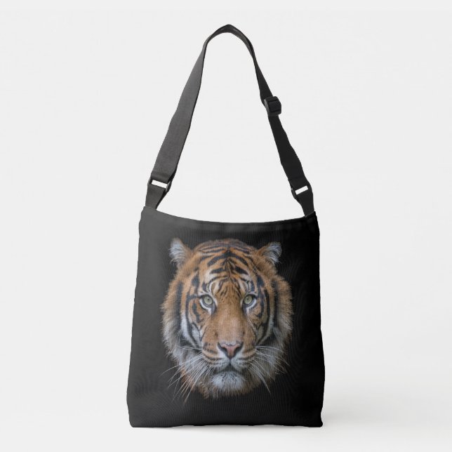 Bolsa Ajustável Um rosto selvagem do Tigre Bengal (Frente)