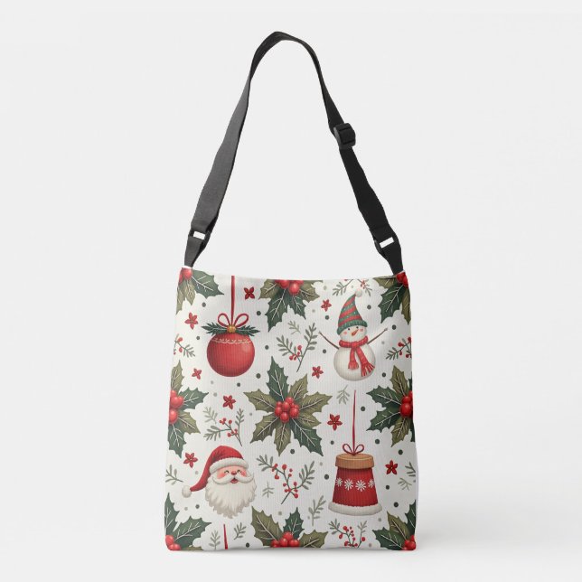 Bolsa Ajustável um saco bonito que expressa o Natal (Verso)