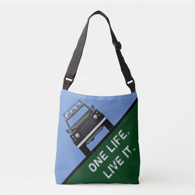 BOLSA AJUSTÁVEL UMA VIDA. VIVA-O. (Frente)