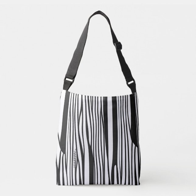 Bolsa Ajustável Umhängetasche Zebra (Frente)