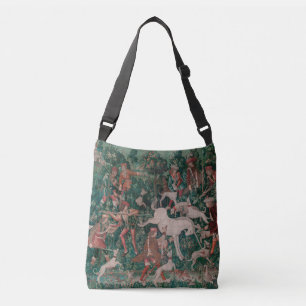Bolsa Ajustável Unicorn Hunt Medieval Art, Unicórnio Se Defende