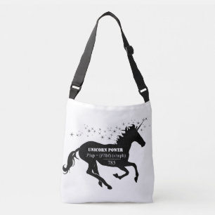 Bolsa Ajustável Unicorn Power Falso Math Fórmula Engraçada