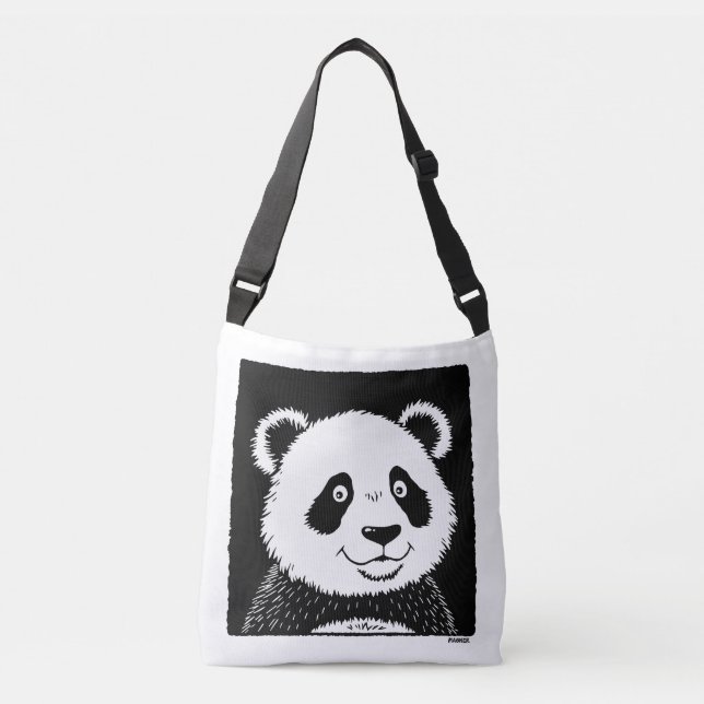 Bolsa Ajustável Urso Panda Gigante (Frente)
