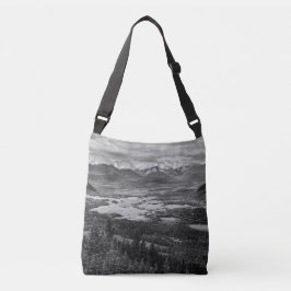 Bolsa Ajustável Vale Montanhoso Monocromático Natureza