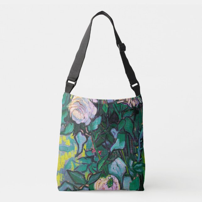 Bolsa Ajustável Van Gogh Pink Roses (Frente)