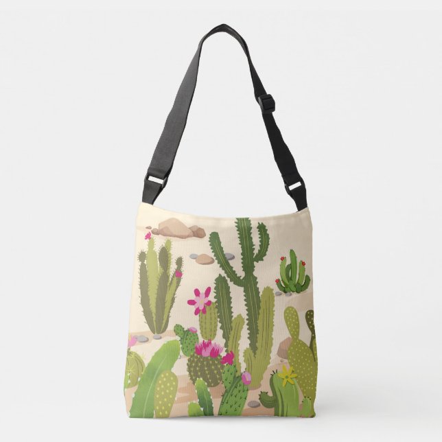 Bolsa Ajustável Variedades de Cactus (Frente)