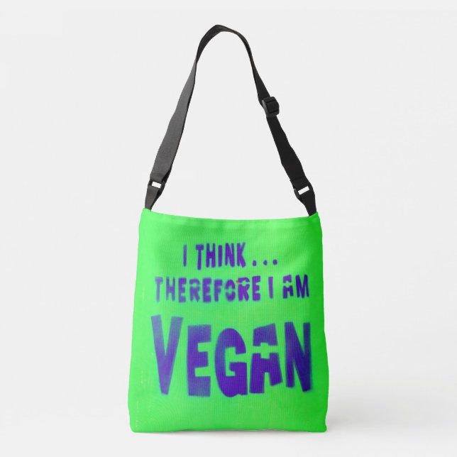 Bolsa Ajustável Vegan Love Animais Comem Plantas (Verso)