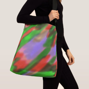 Bolsa Ajustável Vermelho Verde Lavanda