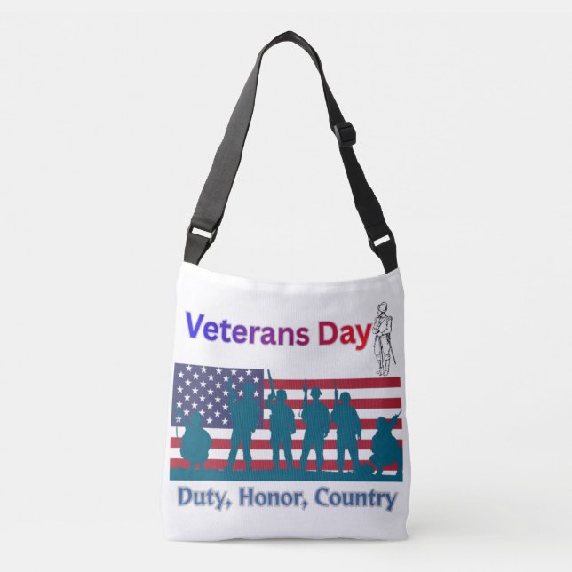 Bolsa Ajustável Veterans Day (Frente)