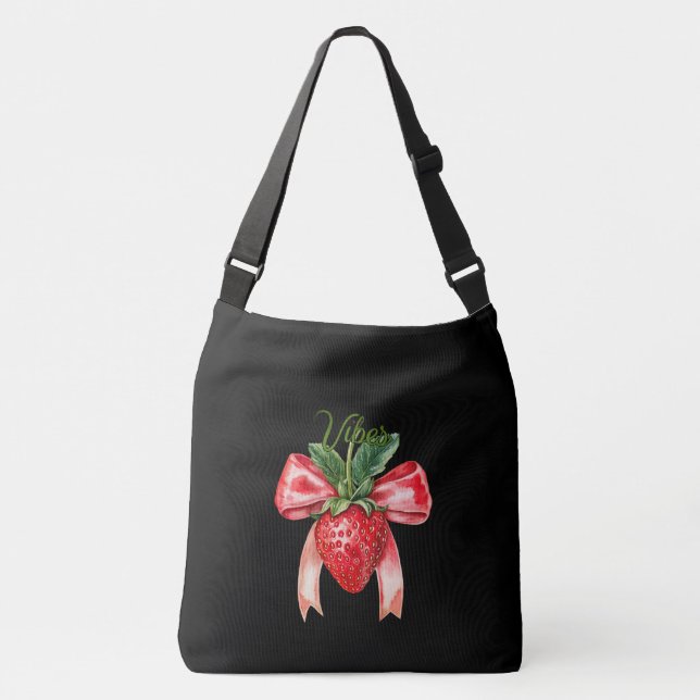 Bolsa Ajustável Vibrações de Verão de Morango  (Frente)