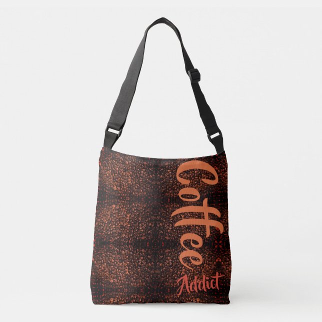 Bolsa Ajustável Viciado em café (Frente)