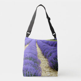 Bolsa Ajustável View of lavender fields in the Drôme provencale