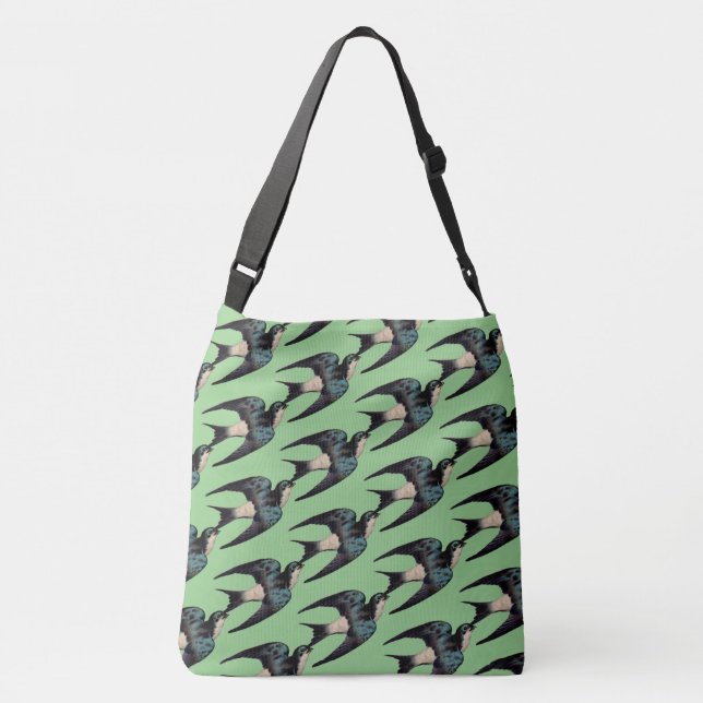 Bolsa Ajustável Vintage Blackbird (Verso)