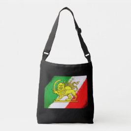 Bolsa Ajustável Vintage Iran, bandeira persa com leão, xá do Irã