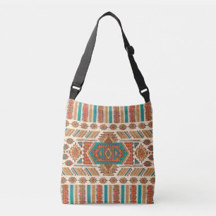 Bolsa Ajustável Vintage tribal: padrão étnico sem carne