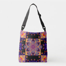 Bolsa Ajustável Violet Nature Roxo Floral