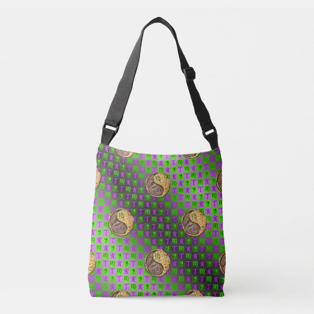 Bolsa Ajustável Virgem & Javali de Fogo (Frente)