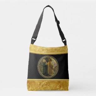 Bolsa Ajustável Visitação ao amanhecer Jesus batendo em uma porta 