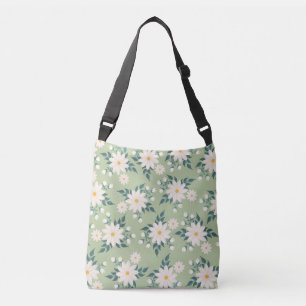 Bolsa Ajustável Visitas no Fundo Verde Pastel