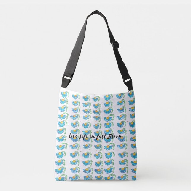 Bolsa Ajustável Viva a vida em plena floração (Frente)