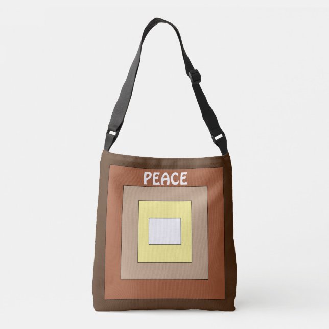Bolsa Ajustável Viva em Paz - Harmonia Racial 2 (Verso)