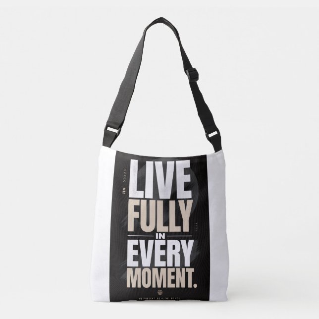 Bolsa Ajustável Viva Plenamente • Todo Momento (Frente)