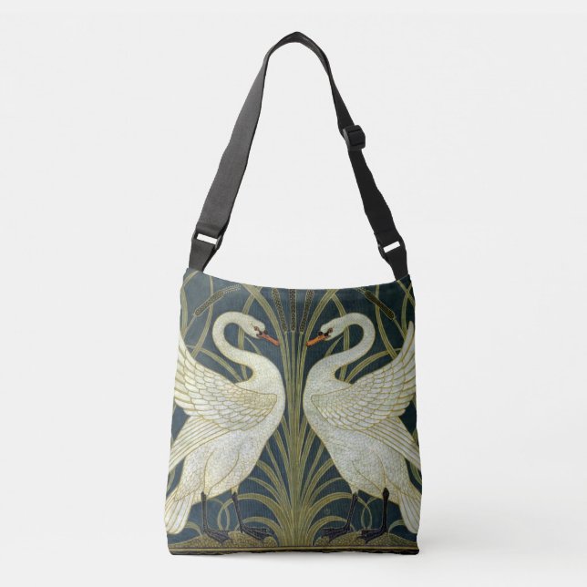 Bolsa Ajustável Walter Crane Swan & Rush e Iris Vitoriano (Frente)