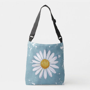 Bolsa Ajustável Watercolor Daisy Elegance