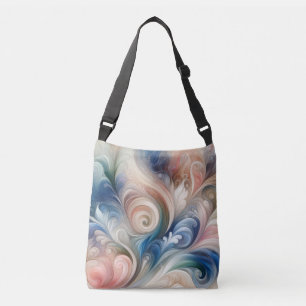 Bolsa Ajustável Watercolor Fantasy Floral Romântico