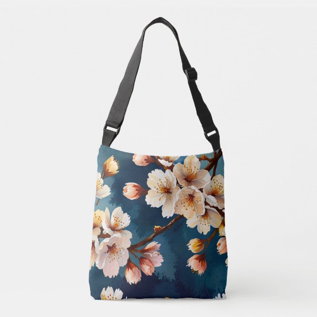Bolsa Ajustável Watercolor Sakura Dreams (Frente)