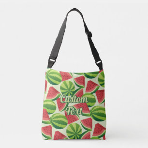 Bolsa Ajustável Watermelon Pattern Crossbody Bag