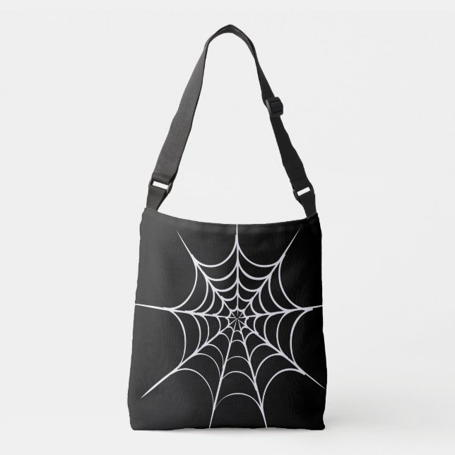 Bolsa Ajustável Web Bag de Aranha Gótica (Frente)