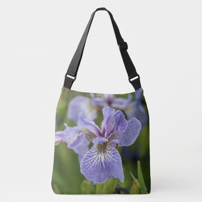 Bolsa Ajustável Wild Iris Purple Flower Bag (Frente)