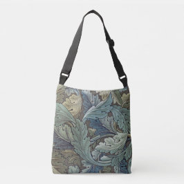 Bolsa Ajustável William Morris Acanthus Sage Flower Floral Botânic