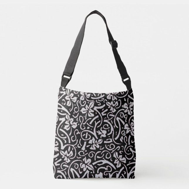 Bolsa Ajustável William Morris Grapevine Vine Leaf Patterno (Frente)