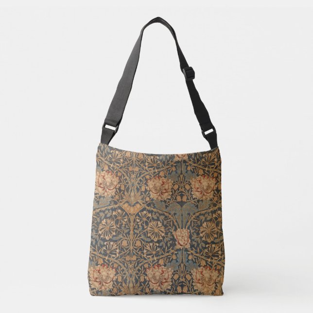 Bolsa Ajustável William Morris Honeysuckle Rich Wallpaper (Frente)