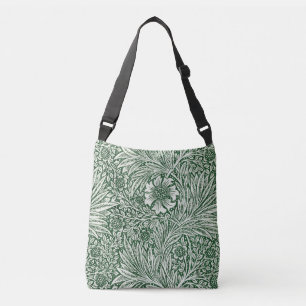 Bolsa Ajustável william morris marigold flor verde floral