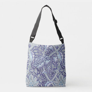 Bolsa Ajustável William Morris Windrush Padrão Floral Azul