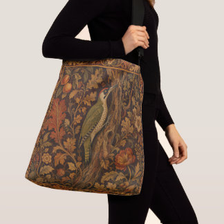 Bolsa Ajustável William Morris Woodpecker Padrão Prestigioso