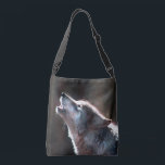 Bolsa Ajustável Wolf Howling Lone Wolf<br><div class="desc">Lobo uivando,  se você ama lobos ou é um lobo solitário isso é para você. Leve este lobo selvagem para casa com você e viva no lado selvagem.</div>