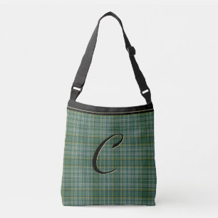 Bolsa Ajustável Xadrez De Clã Currie Tartan, Saco De Corpo Monogra